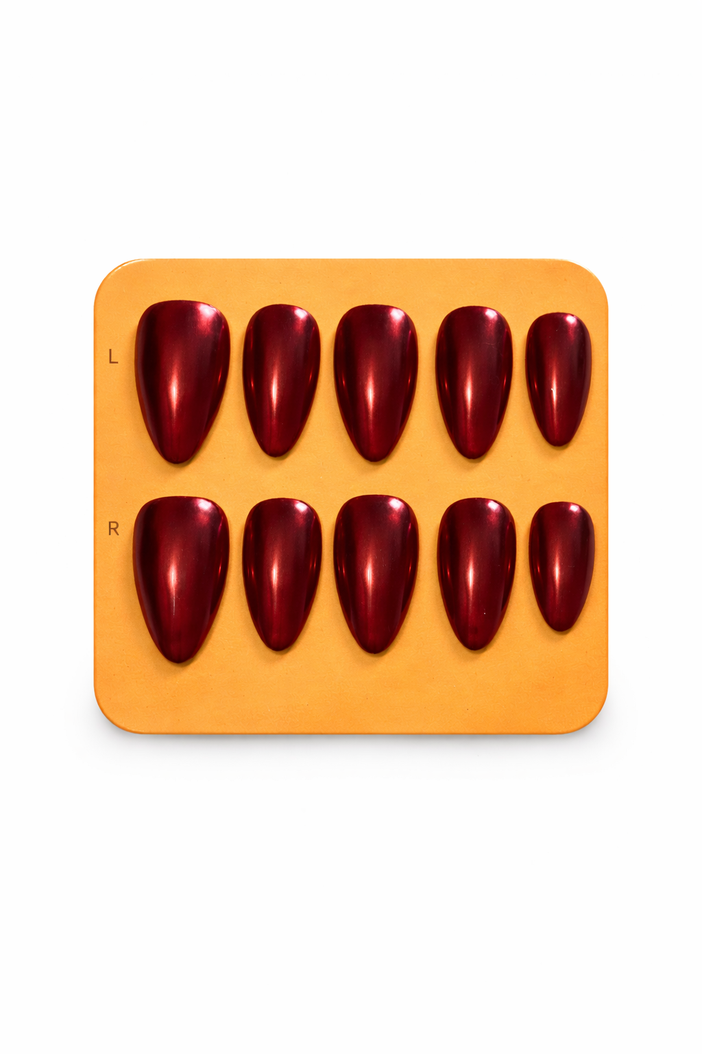 Press-On Ruby Chrome